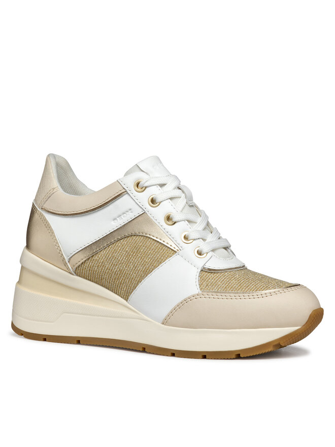 Geox Sneakersy Geox D Zosma D558LA 085LY C1327 Zlatá