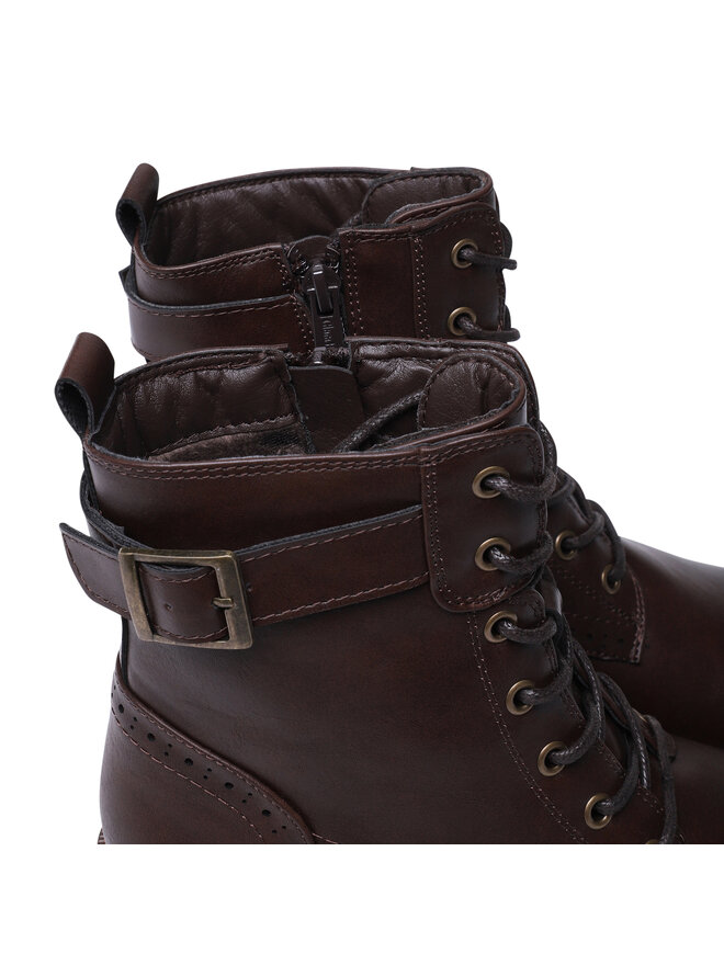 Clara Barson Schnürschuhe Clara Barson WYL2717-6 Braun