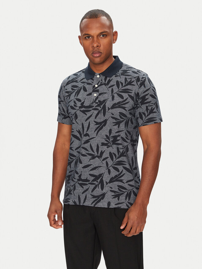 Pierre Cardin Pierre Cardin Poloshirt C5 21434.2117 Dunkelblau Regular Fit