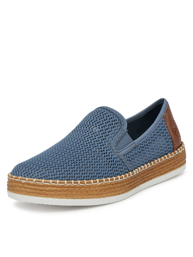 Rieker Pantofi Rieker L7873-12 Albastru