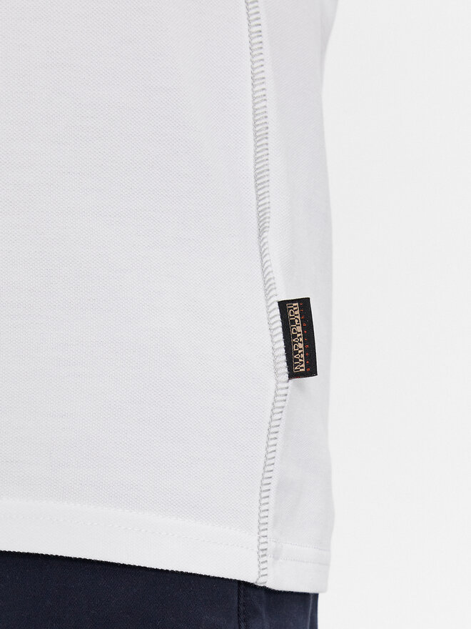 Napapijri Napapijri Poloshirt E-Aylmer NP0A4HTN Weiß Regular Fit