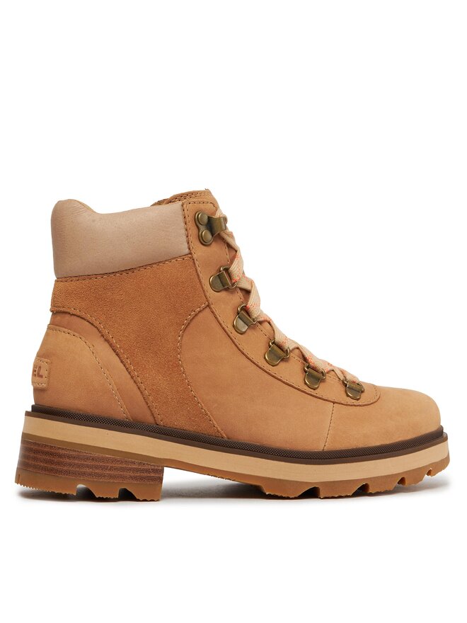 Schnurstiefeletten Sorel Lennox Hiker Stkd Wp NL4841 253 Braun eschuhe
