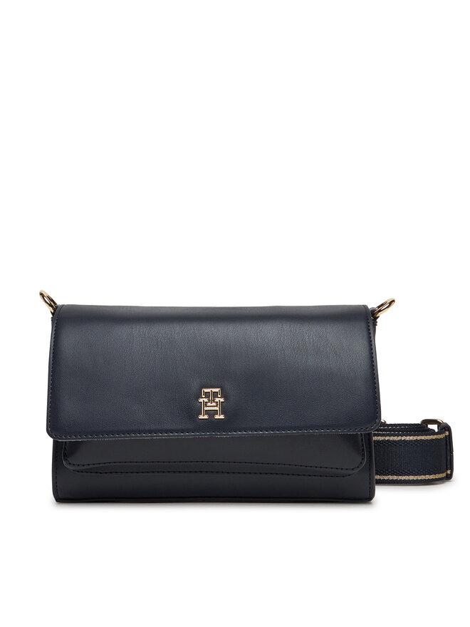 Tommy Hilfiger Kabelka Tommy Hilfiger Th Joy Crossover AW0AW16813 Tmavomodrá