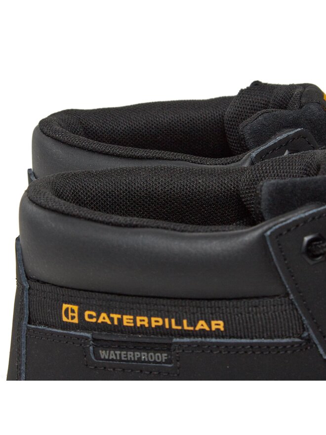 CATerpillar Botines planos CATerpillar Cite Wp P111271 Negro