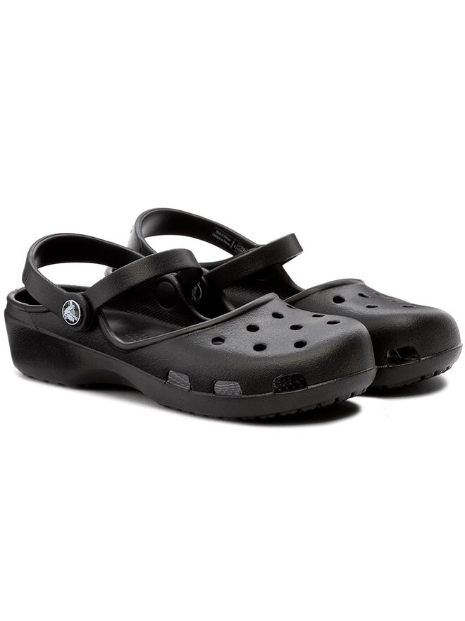 Sandalen Crocs Karin Clog W 202494 Schwarz eschuhe