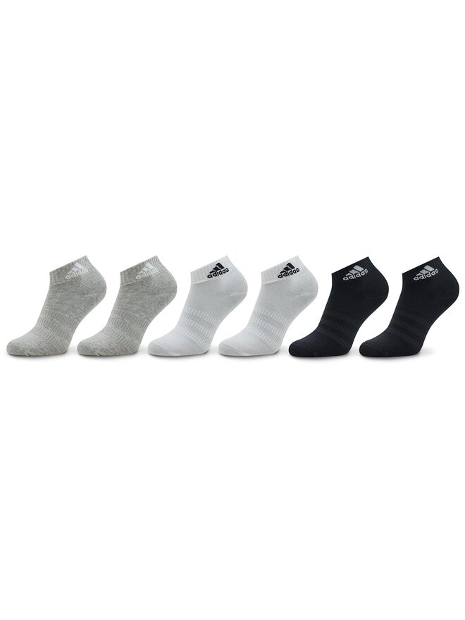 adidas Rövid unisex zoknik adidas Thin and Light Sportswear Ankle Socks 6 Pairs IC1307 Szürke