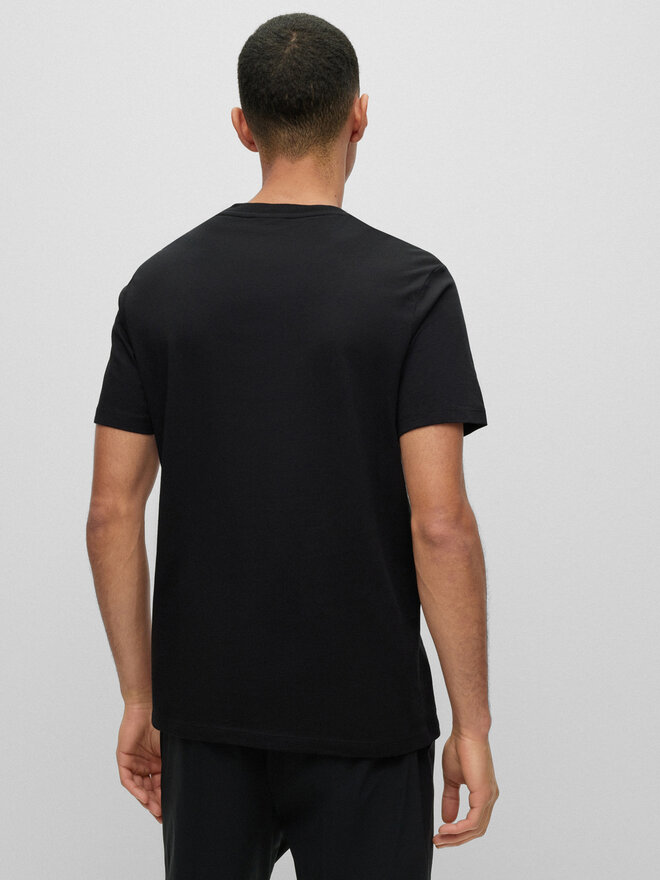 HUGO Hugo T-Shirt Dulive222 50467952 Μαύρο Regular Fit