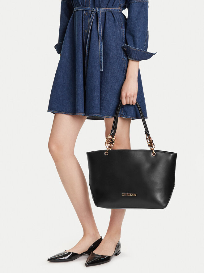 LOVE MOSCHINO Handtasche LOVE MOSCHINO JC4074PP1NLF0000 Schwarz