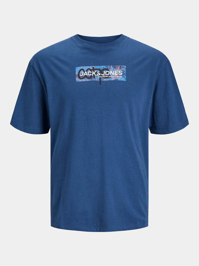 Jack&Jones Jack&Jones Set de 5 camisetas Aop Print 12260781 De color Relaxed Fit