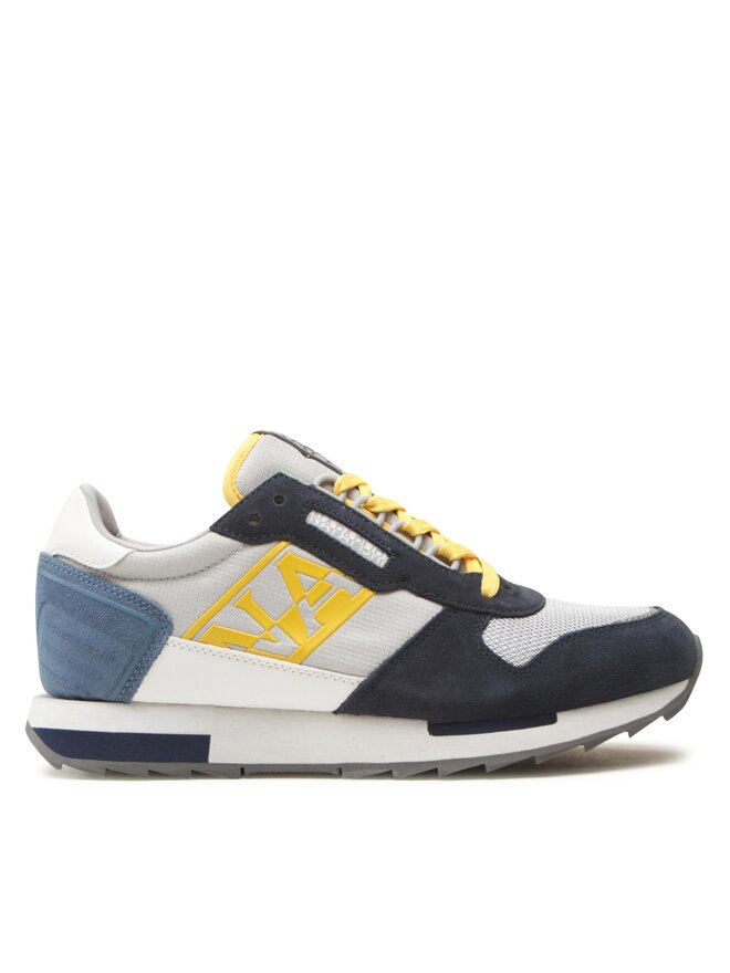 Zapatillas Bajas Napapijri Virtus Para Hombre - Cuero Gamuza, Suela Goma, Transpirables, Modelo NP0A4HL8