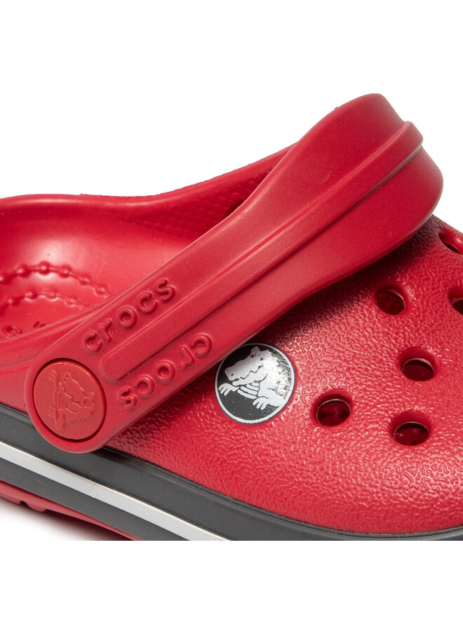 Pantoletten Crocs Crocband Clog K 204537 Rot | eschuhe.de