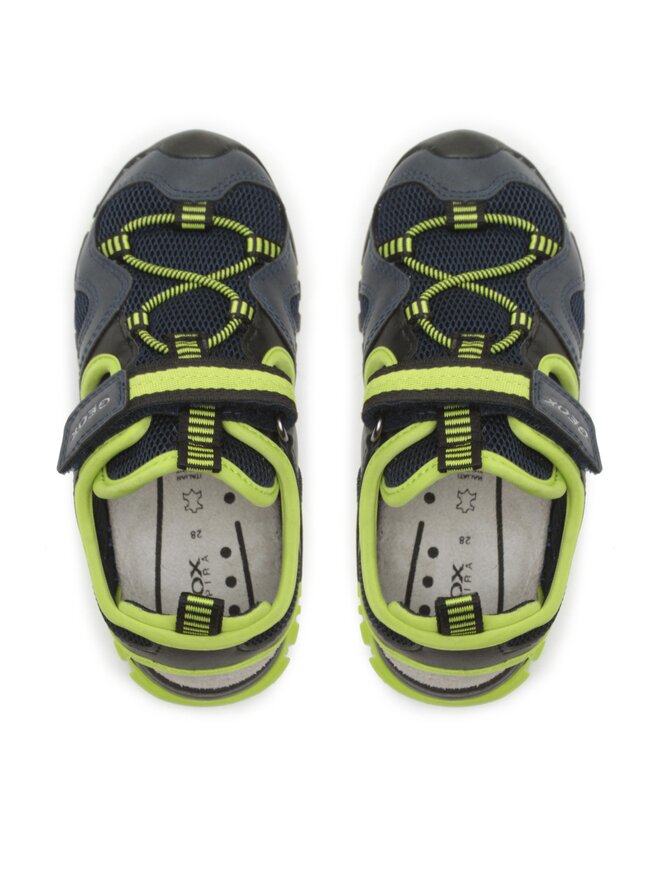 Geox Szandál Geox J Sandal Dynomix Boy J35GHA014MEC0749 S Sötétkék