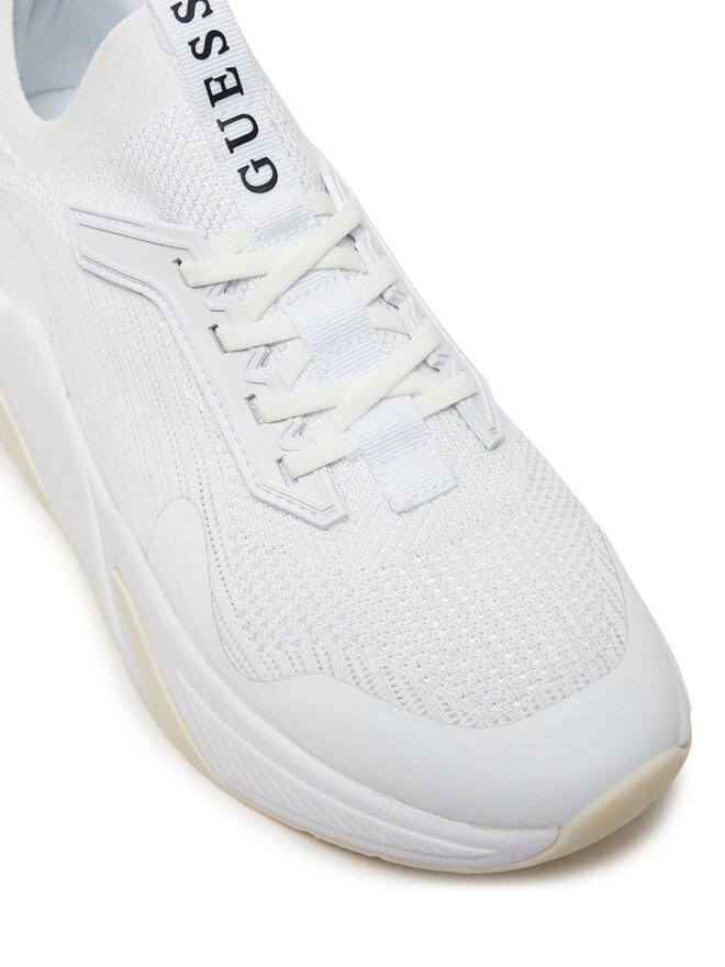 Guess Sneakersy Guess FLPGAX FAB12 Biały