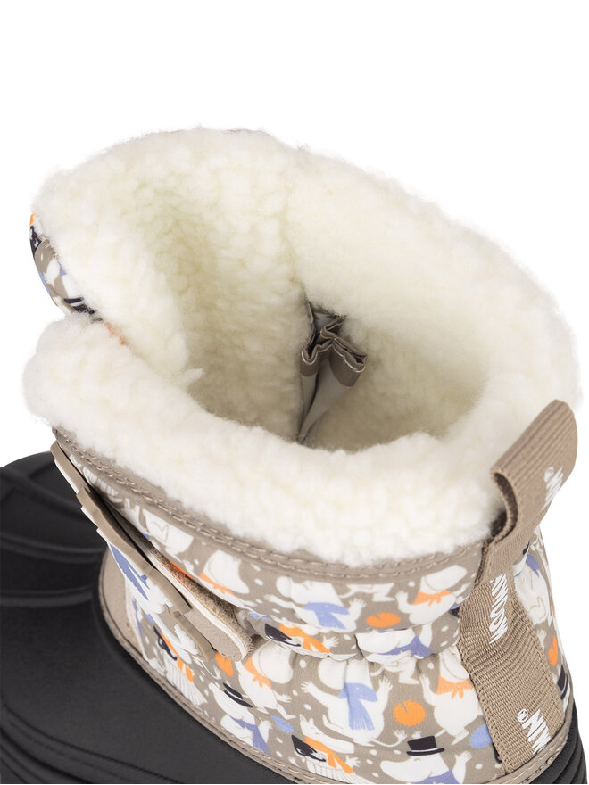 Moomin Botas de nieve Moomin AW24-325MMN Beis