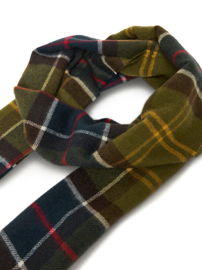 Barbour Schal Barbour Yaxley USC0324TN11 Grün