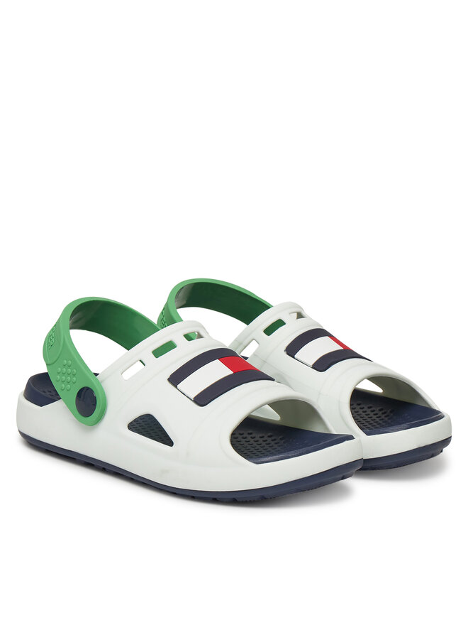 Tommy Hilfiger Sandale Tommy Hilfiger T3X2-33905-0083X S Alb