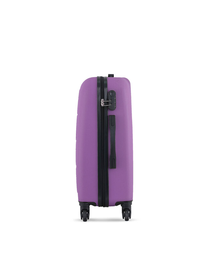Semi Line Μεγάλη Βαλίτσα Semi Line T5950-3 Μωβ