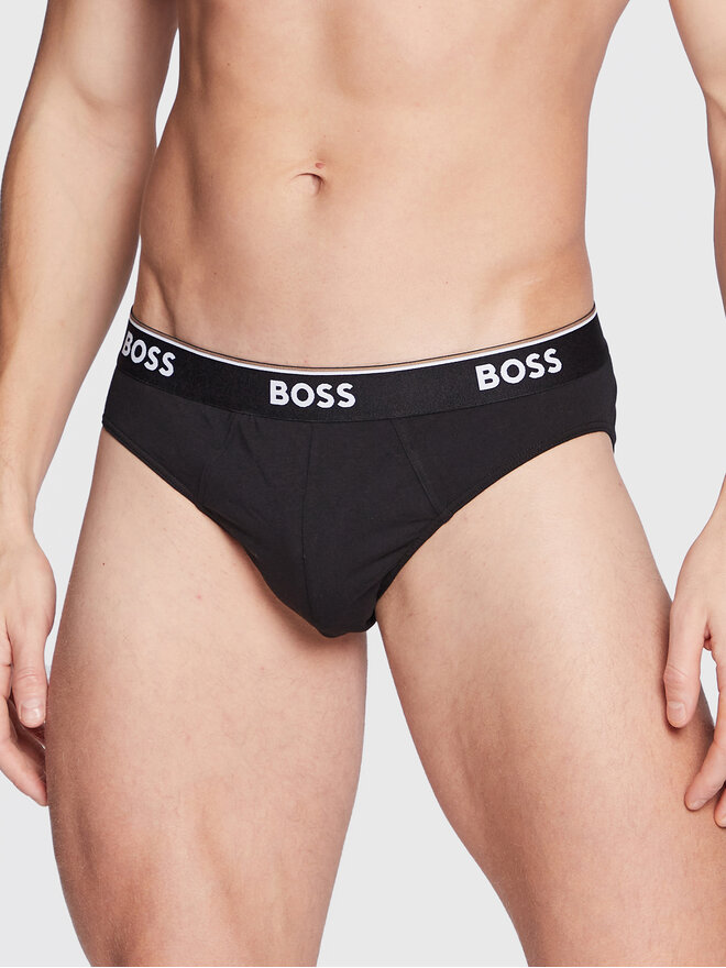 BOSS Boss Набір з 3 пар сліпів Power 50475273 Чорний