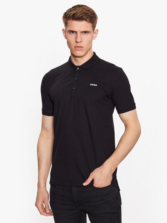 HUGO Hugo Poloshirt 50470547 Schwarz Slim Fit