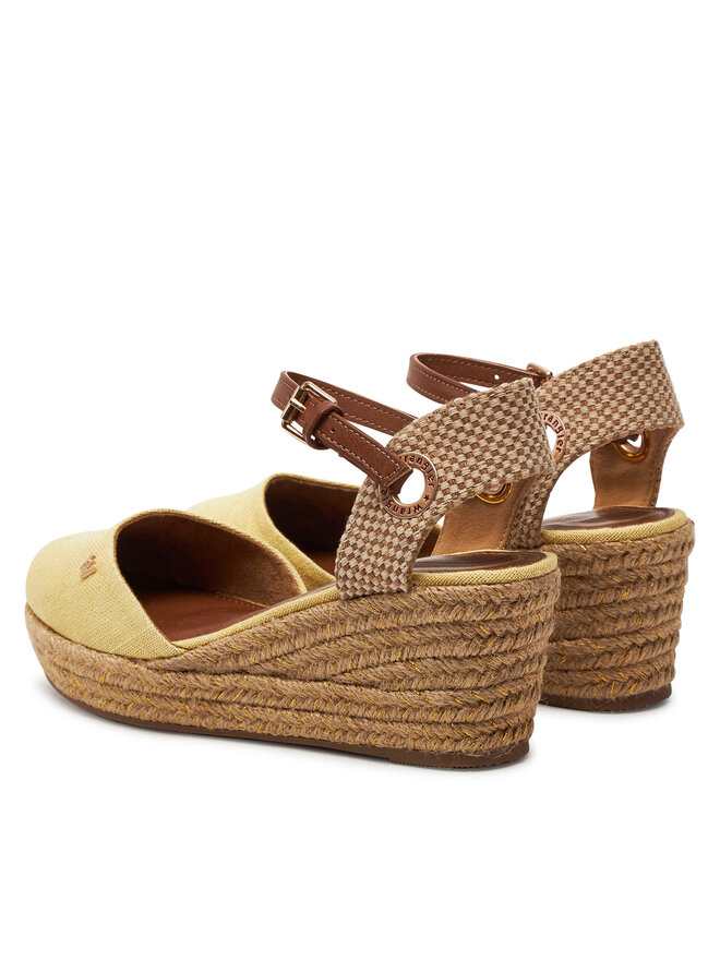 Wrangler Espadryle Wrangler Bela Women Semi Wedge 20241055.85A Żółty