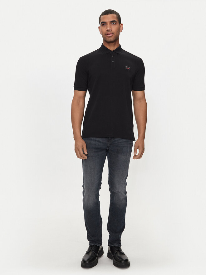 HUGO Hugo Poloshirt Dereso_Gel 50528173 Schwarz Regular Fit