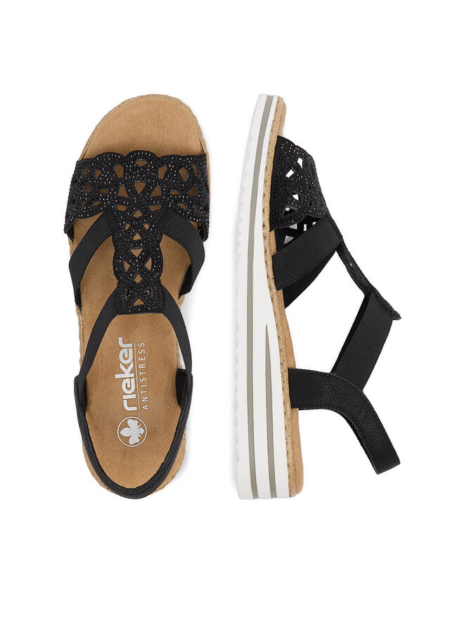 Rieker Sandalen Rieker CEO-V0646-00 Schwarz