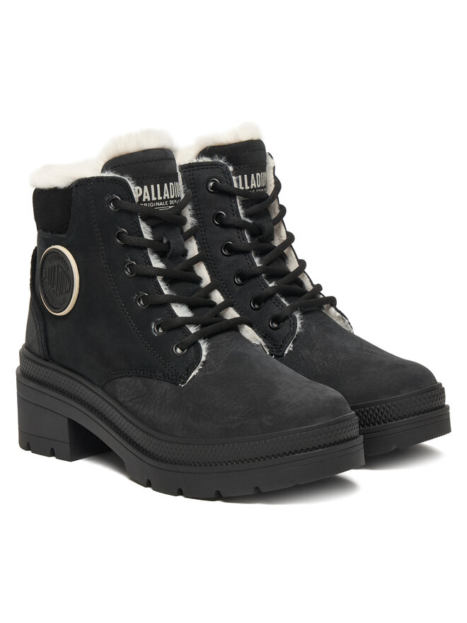 Palladium Auliniai batai Palladium Pallarise Nbk Wl 99527-008-M Juoda