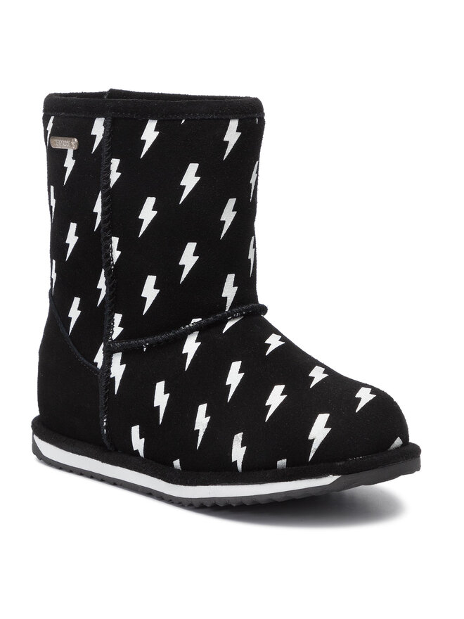 EMU Australia Schneeschuhe EMU Australia Lightning Bolt Brumby K12102 Schwarz