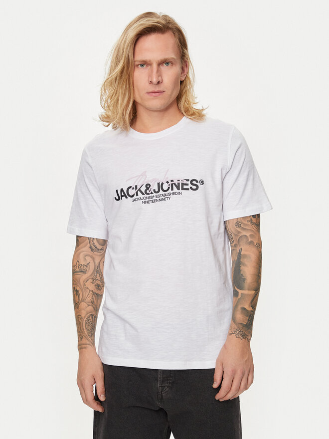 Jack&Jones Jack&Jones T-Shirt Joraruba 12255452 Λευκό Standard Fit