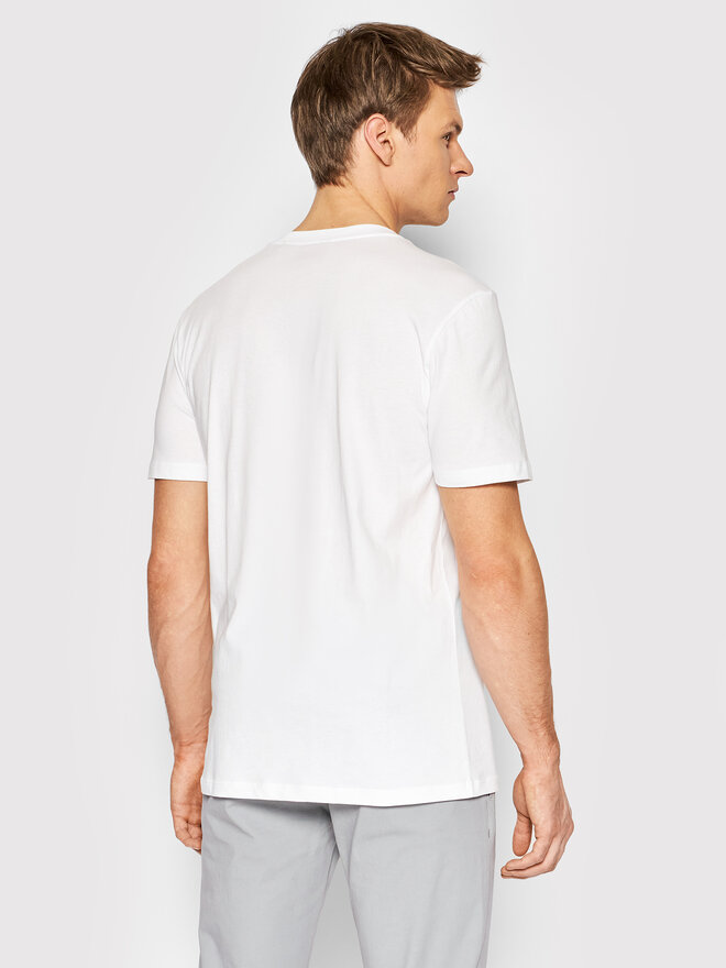 HUGO Hugo T-Shirt Dulivio 50467556 Weiß Regular Fit