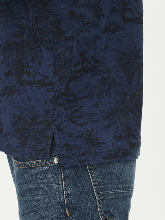 Tommy Hilfiger Tommy Hilfiger Поло MW0MW38475 Cиній Regular Fit