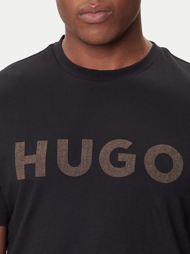 HUGO HUGO Camiseta Dulivio 50542737 Negro Regular Fit