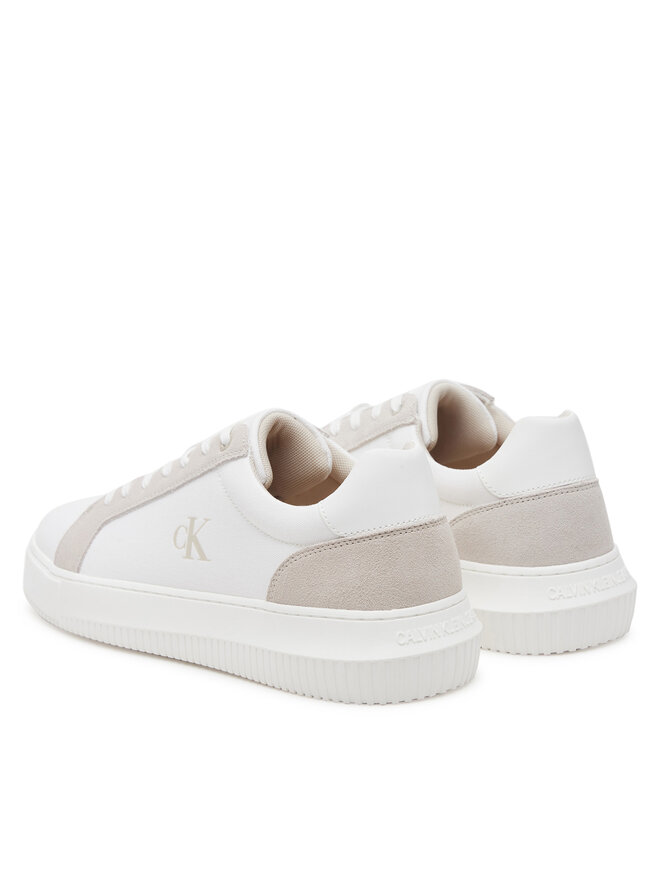 Calvin Klein Jeans Sneakers Calvin Klein Jeans Chunky Cupsole Mg Canvas YM0YM01219 Bianco
