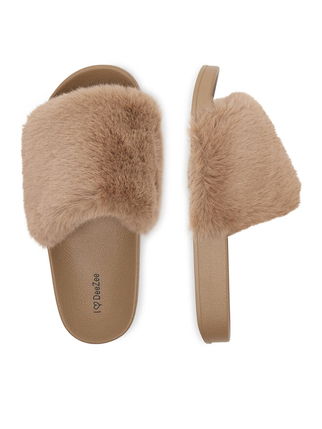 DeeZee Pantoletten DeeZee TY013 Beige