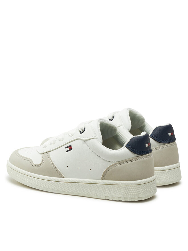 Tommy Hilfiger Zapatillas Tommy Hilfiger Low Cut Lace-Up Sneaker T3X9-33849-1269 M Blanco