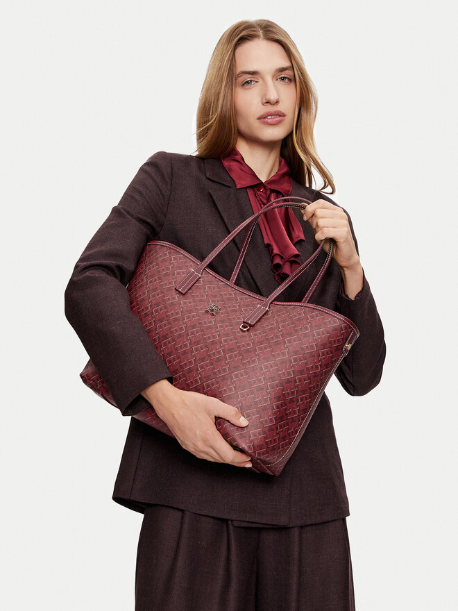 Tommy Hilfiger Kabelka Tommy Hilfiger Monoplay AW0AW16441 Červená