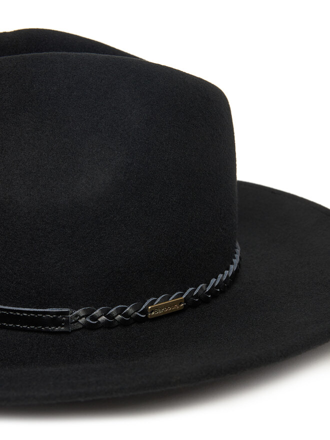 Barbour Hut Barbour Tack Fedora LHA0217BK91 Schwarz