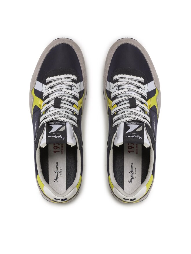 Pepe Jeans Sportcipők Pepe Jeans Brit Man Print PMS30923 Sötétkék