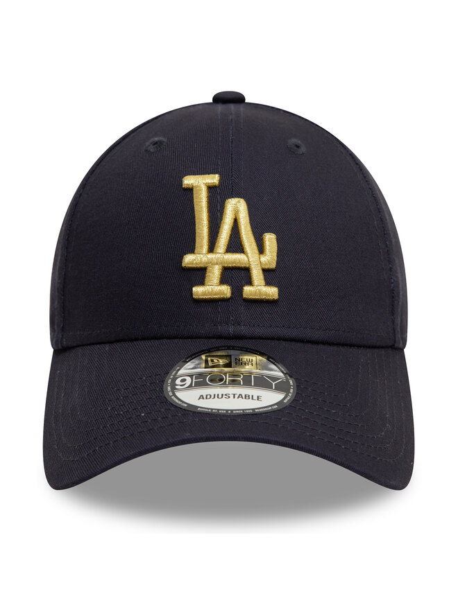 New Era Бейсболка New Era LA Dodgers Metallic 9FORTY 60595193 Cиній