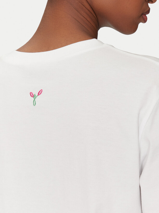 Marella Marella Camiseta Feluca 2513971034 Blanco Regular Fit