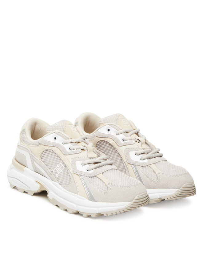 Tommy Hilfiger Snīkeri Tommy Hilfiger Modern Rugged Runner FW0FW08692 Bēšs