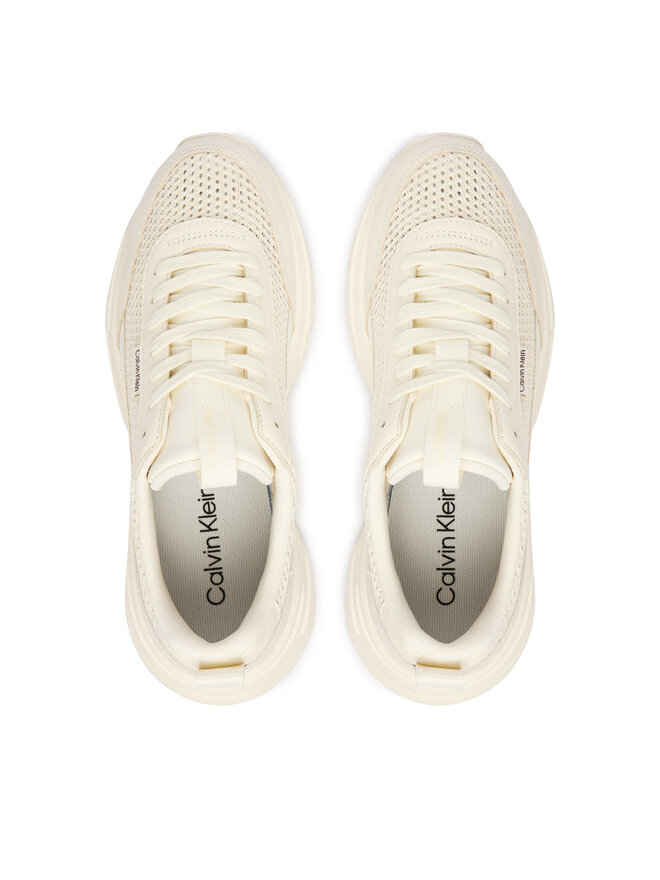 Calvin Klein Sneakers Calvin Klein Hike Runner Lup Lin Mesh HW0HW03000 Weiß