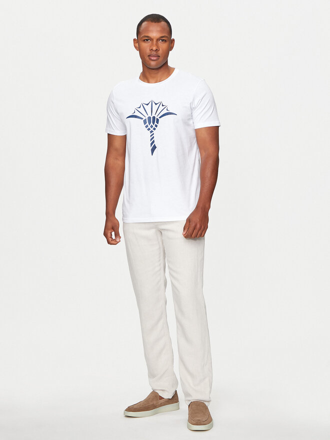 JOOP! JOOP! Camiseta 01Alerio 30042432 Blanco Modern Fit