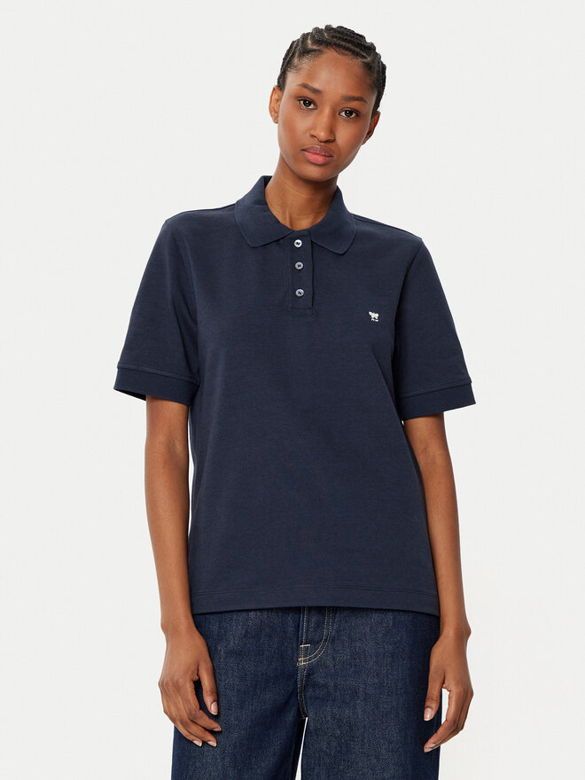 Weekend Max Mara Weekend Max Mara Poloshirt Scena 2515951011 Dunkelblau Regular Fit