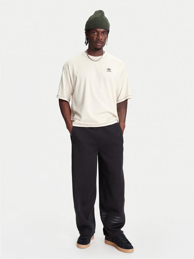 adidas adidas Camiseta Trefoil Essentials JW0970 Écru Regular Fit