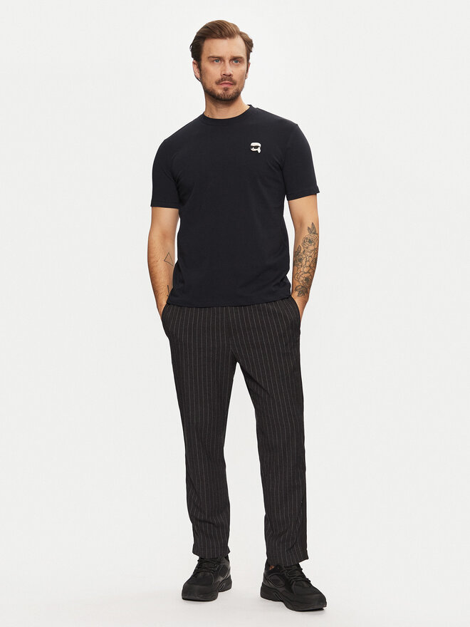KARL LAGERFELD KARL LAGERFELD Camiseta 755710 551224 Azul marino Regular Fit