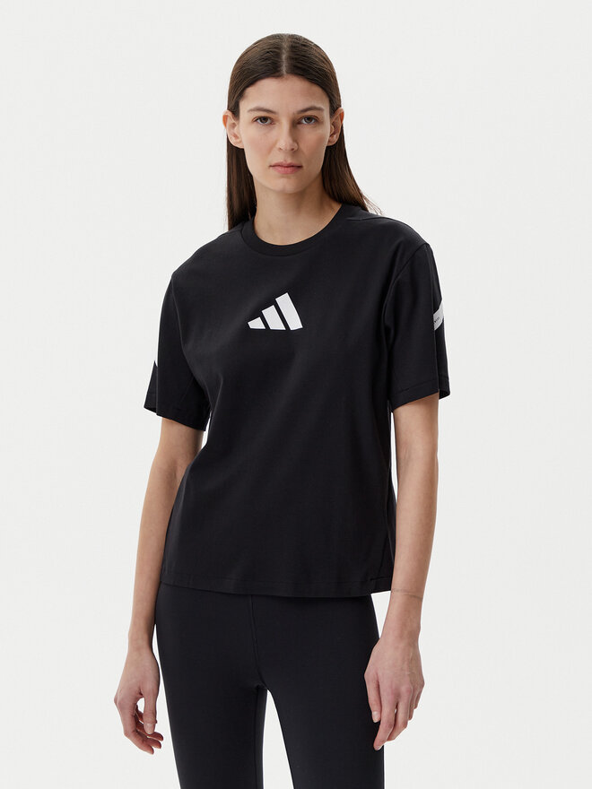 adidas adidas T-Shirt Z.N.E. JJ4778 Μαύρο Regular Fit