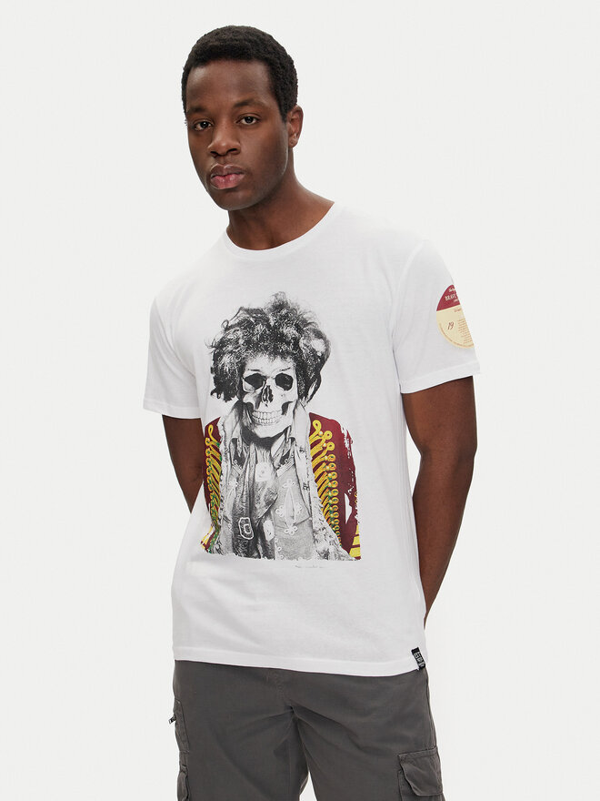 Brave Soul Brave Soul T-Shirt MTS-149CAPITOL Weiß Regular Fit