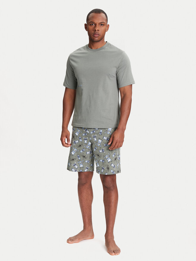 United Colors Of Benetton United Colors Of Benetton Marškinėliai 30964M01W Pilka Regular Fit