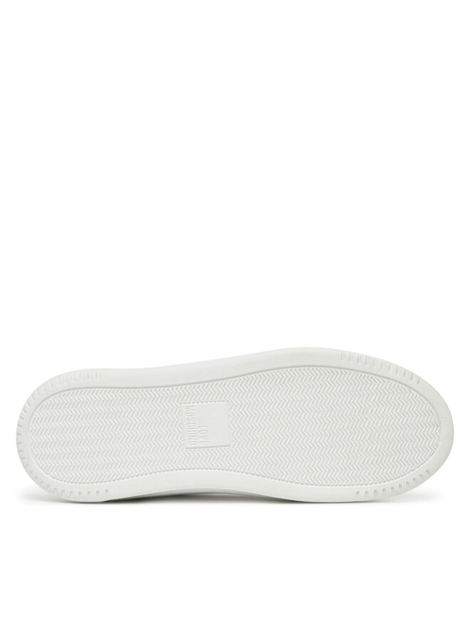 LOVE MOSCHINO Sneakersy LOVE MOSCHINO JA15505G0MIAP10A Biały
